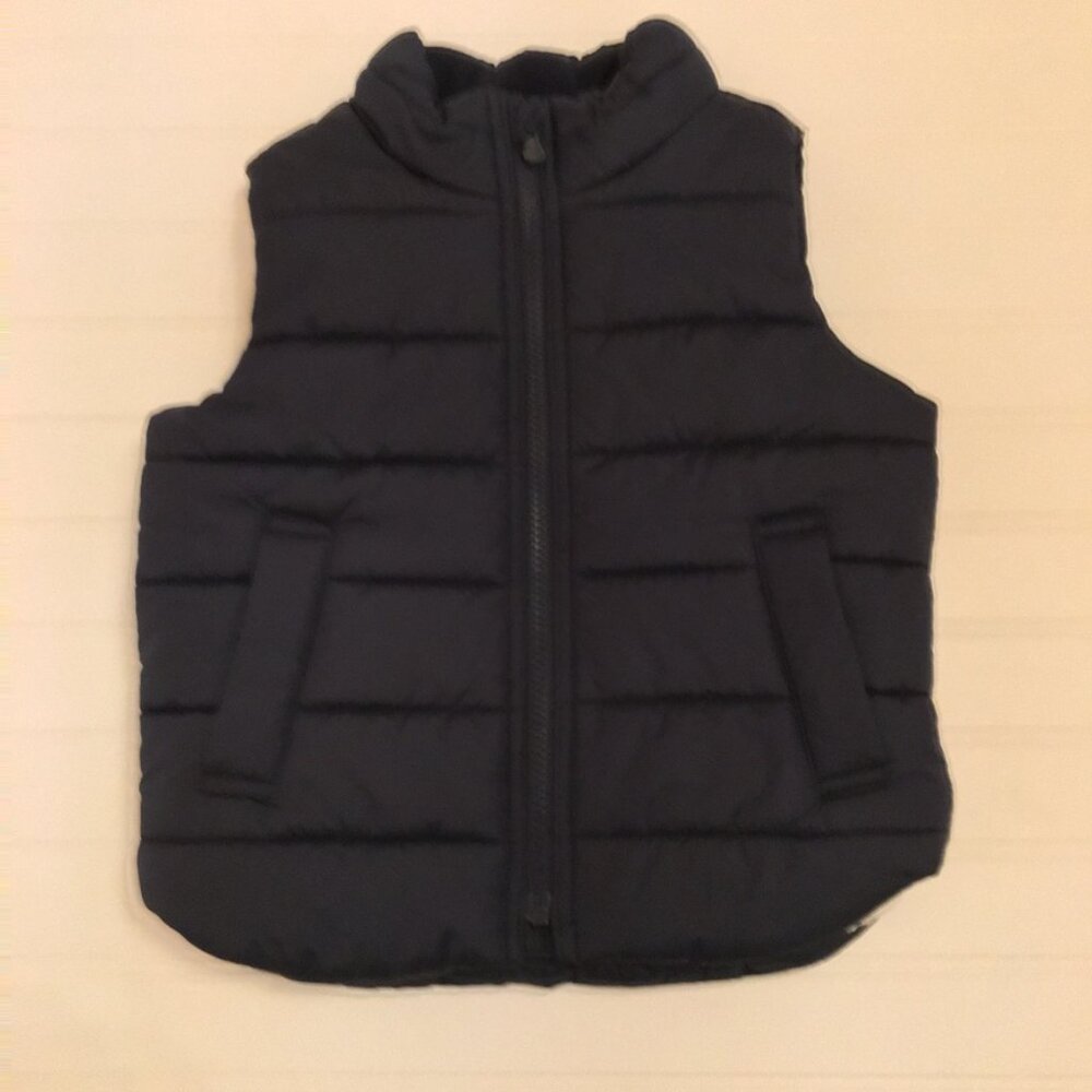 Gap Navy Blue Puffer Vest Boys 3T
